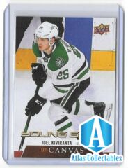 2020-21 UD S2 Canvas Young Guns C228 Joel Kiviranta